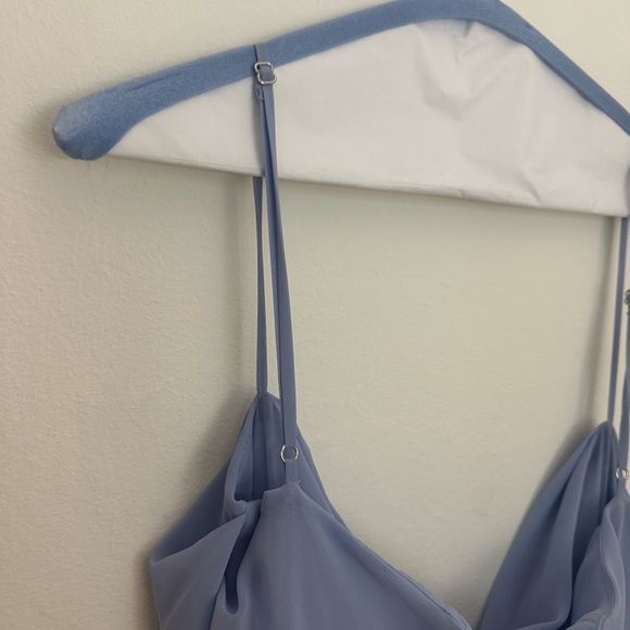 COPY - House of CB dress teia satin and georgette corset midi dress - Picture 11 of 14